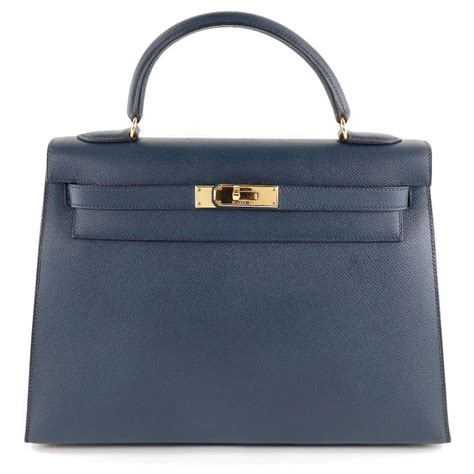 hermes kelly navy